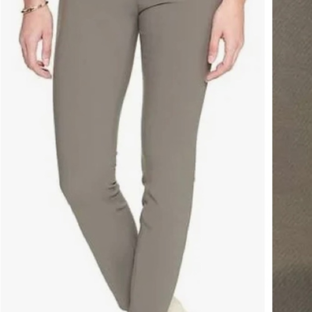Gray Devon-style slim stretch pants from Banana Republic Factory
